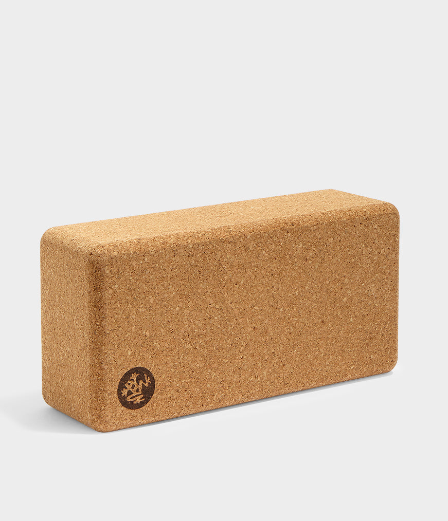 Cork Yoga Block Lean