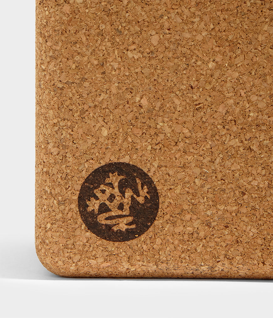 Cork Yoga Block Lean