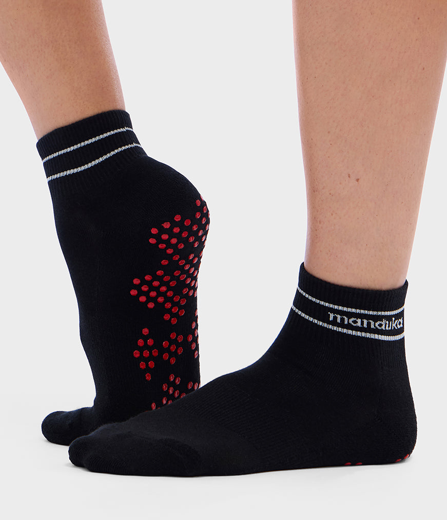 Equilibria Pilates Ankle Crew Socks