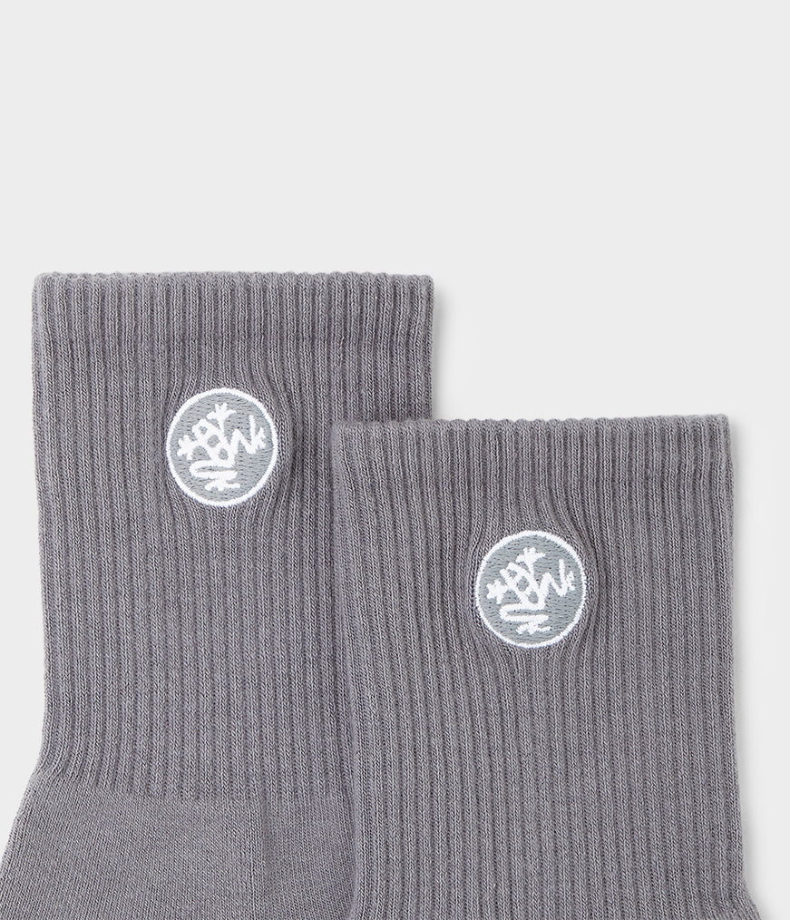 Equilibria Pilates Half Crew Socks